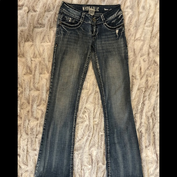 Hydraulic Denim - Hydraulic Metro Low Rise Bootcut Jeans Hydraulic Denim - Hydraulic Metro Low Rise Bootcut Jeans